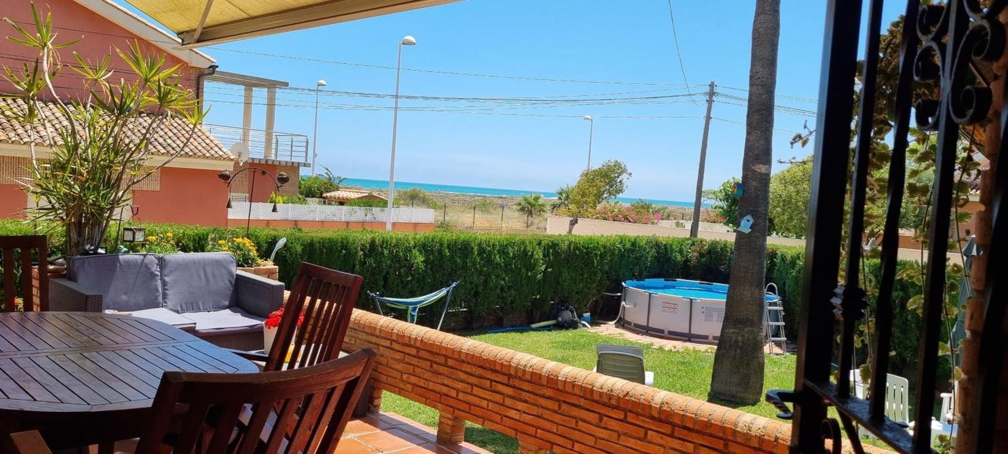 Casa En La Playa Villa ซากุนโต ภายนอก รูปภาพ